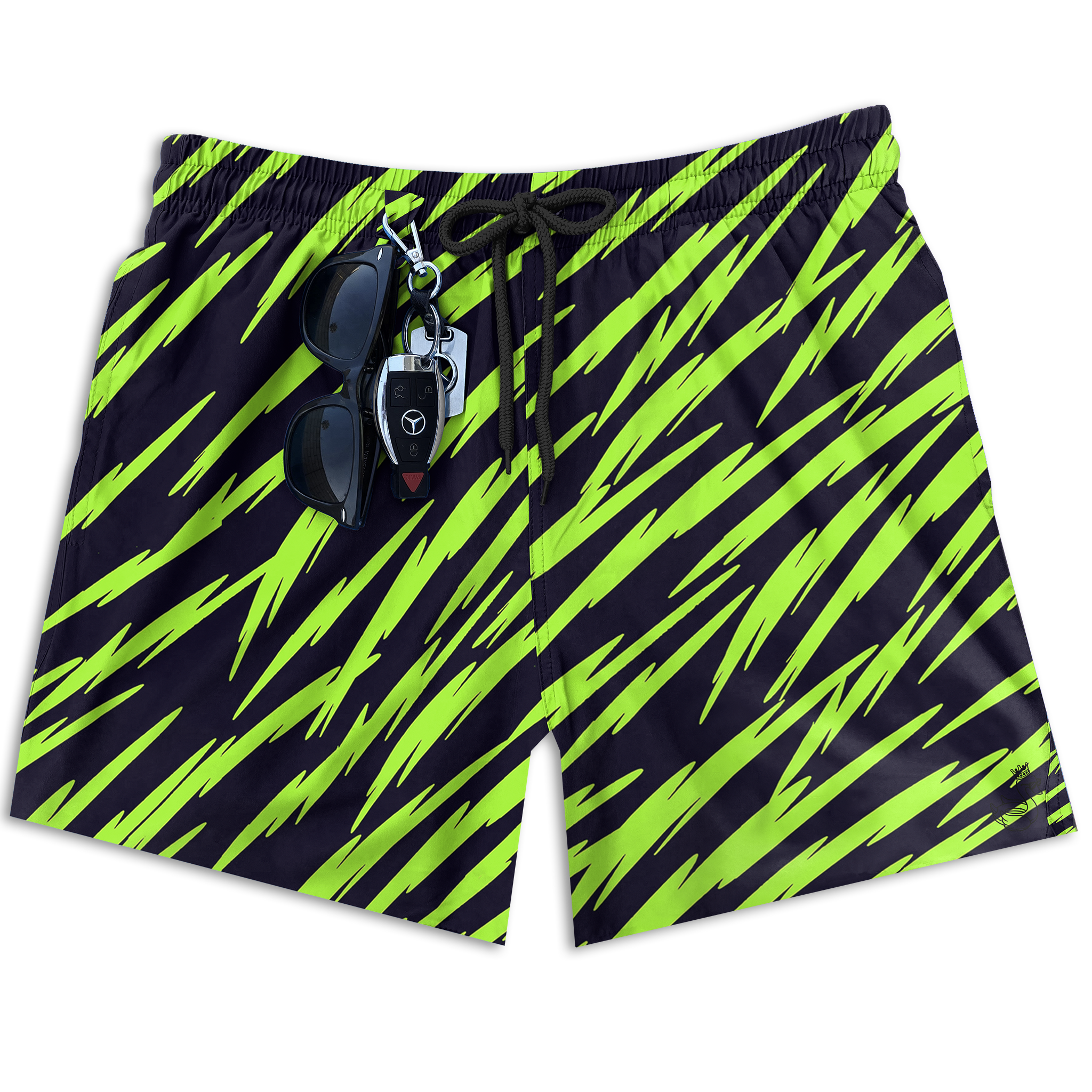 Neon Tiger Stripes